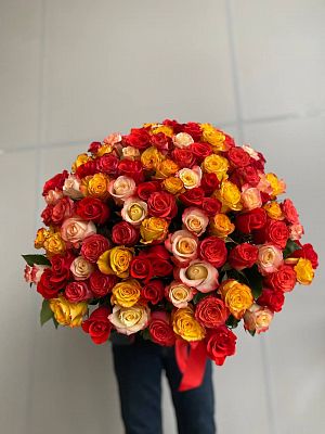 Букет из 101 розы