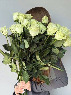 Роза Эквадор 70 см микс